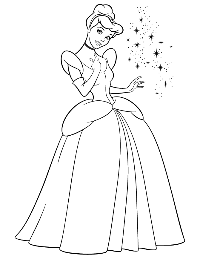 Amazing of Affordable Disney Princess Cinderella Coloring #2356