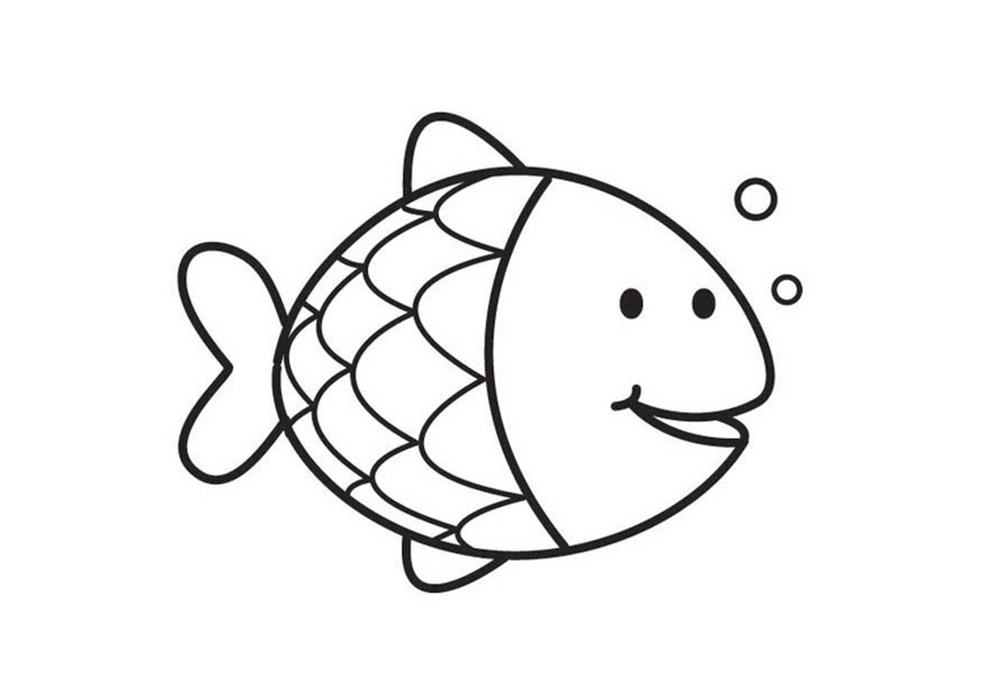 fish coloring pages - Printable Kids Colouring Pages