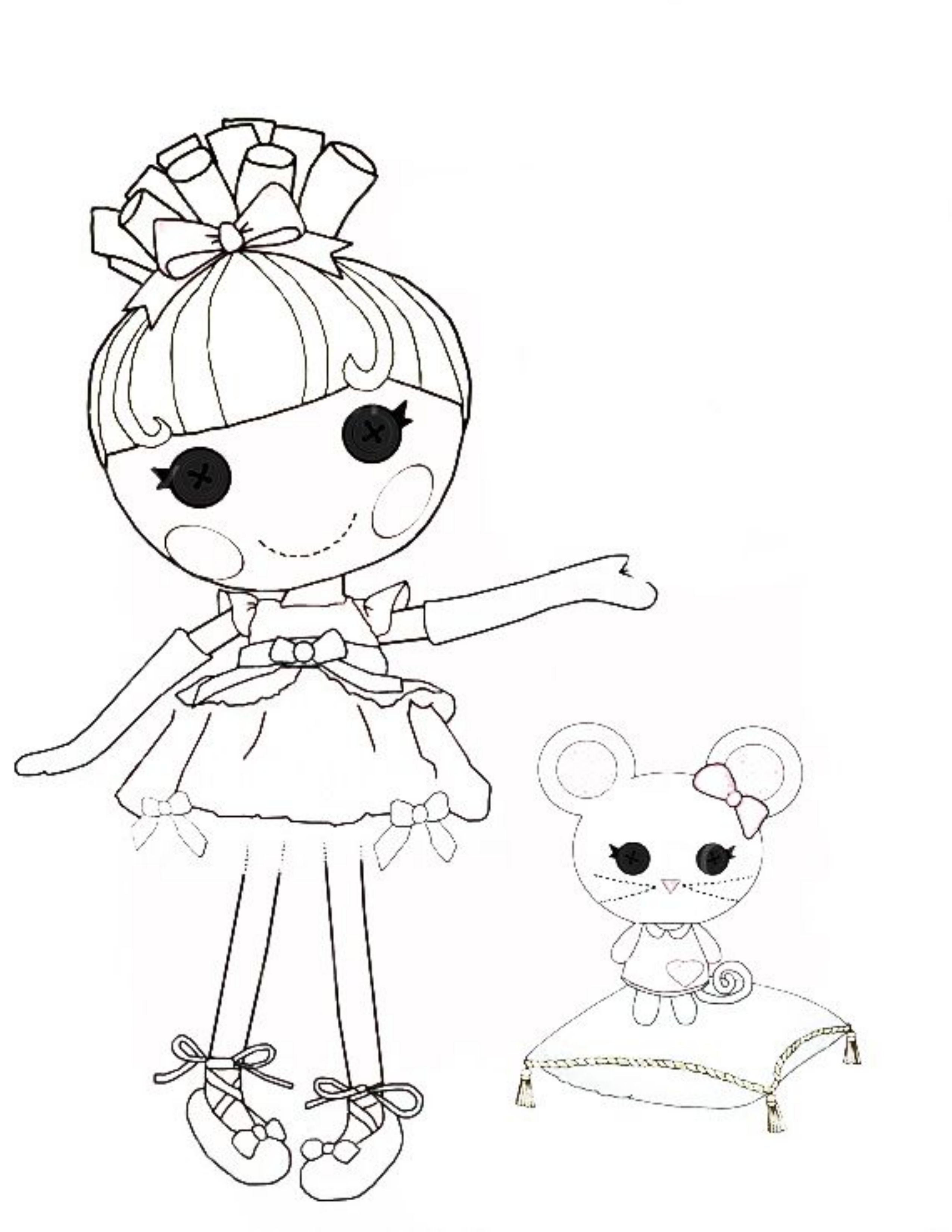 Lalaloopsy Coloring Pages Online Coloring Home