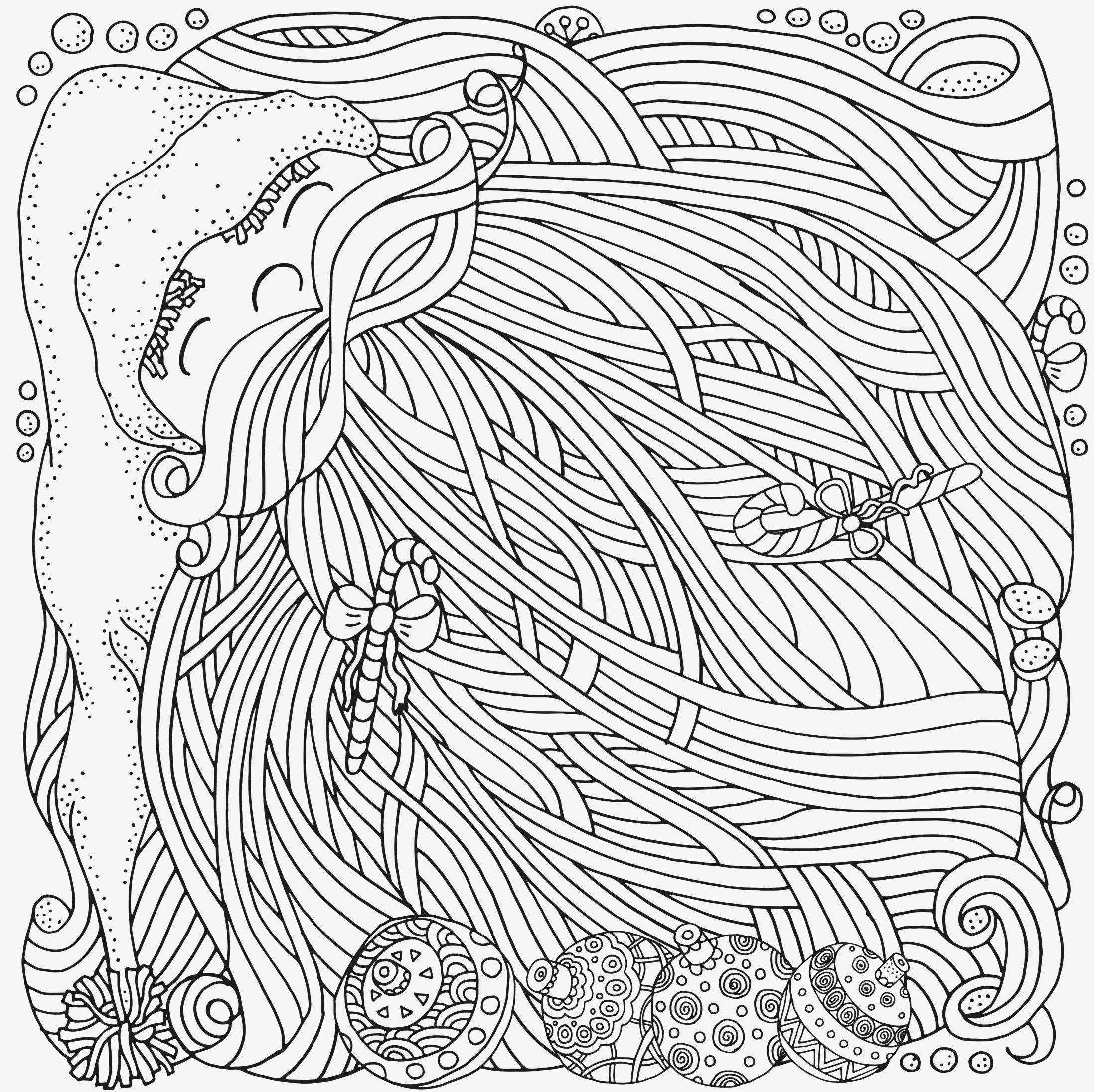 Adult Christmas Coloring Pages - Coloring Home