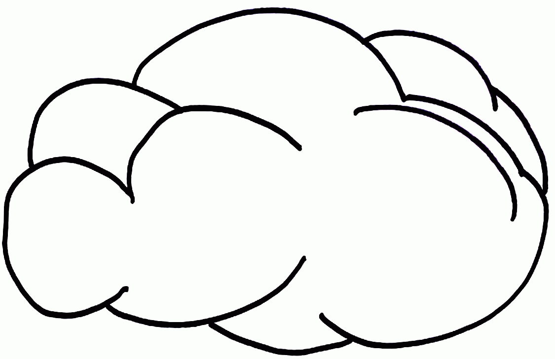 Clouds Coloring Pages For Kids Coloring Home