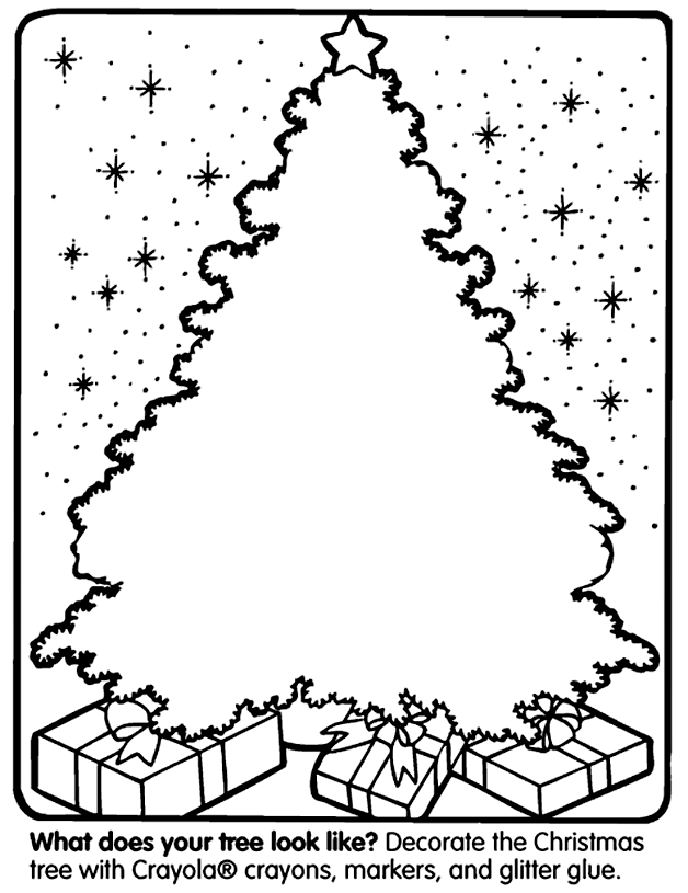 Mickey Mouse Free Christmas Tree Coloring Pages - Coloring ...