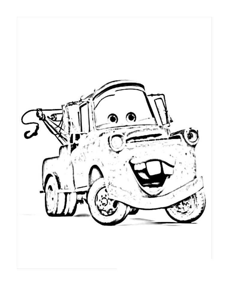 5 Best Images of Printable Coloring Pages Mater - Free Printable ...