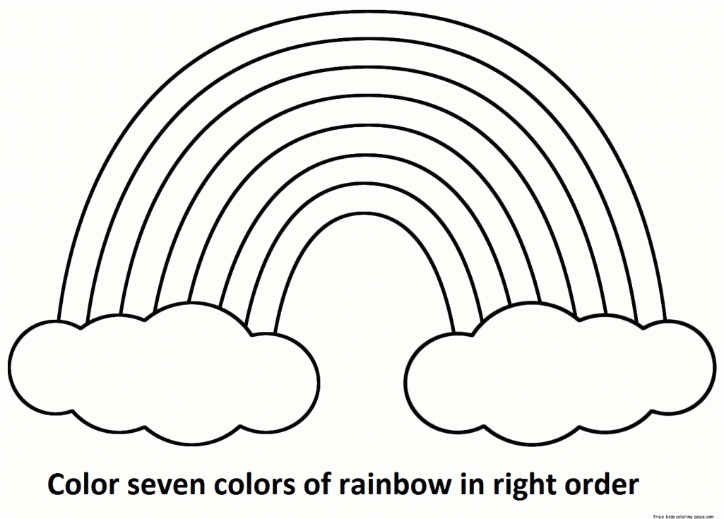 Rainbow Coloring Pages Best Coloring For Kids Rainbow Coloring ...