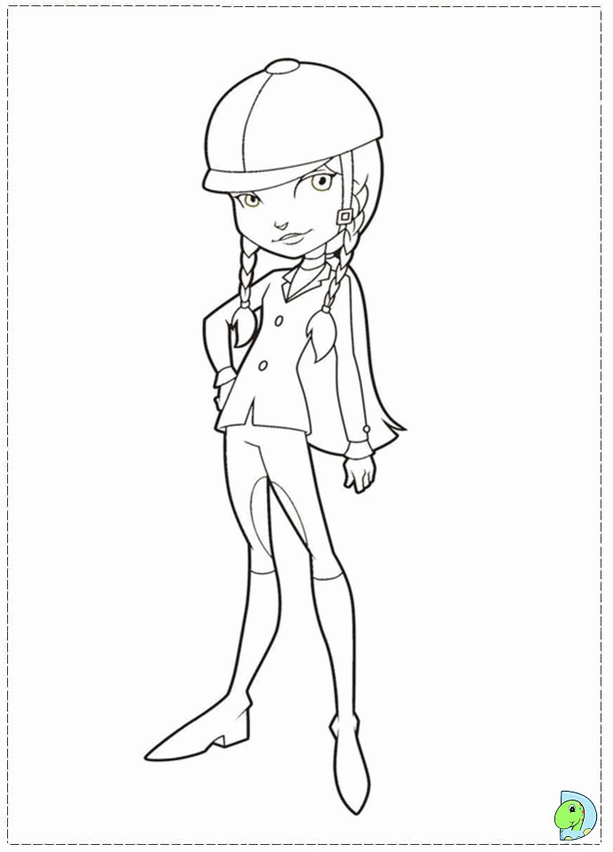 Coloring Pages Horseland - Coloring Page