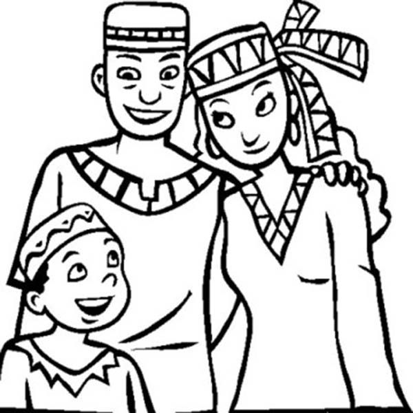 A Joyful Family on Celebrating Kwanzaa Coloring Page - Free ...