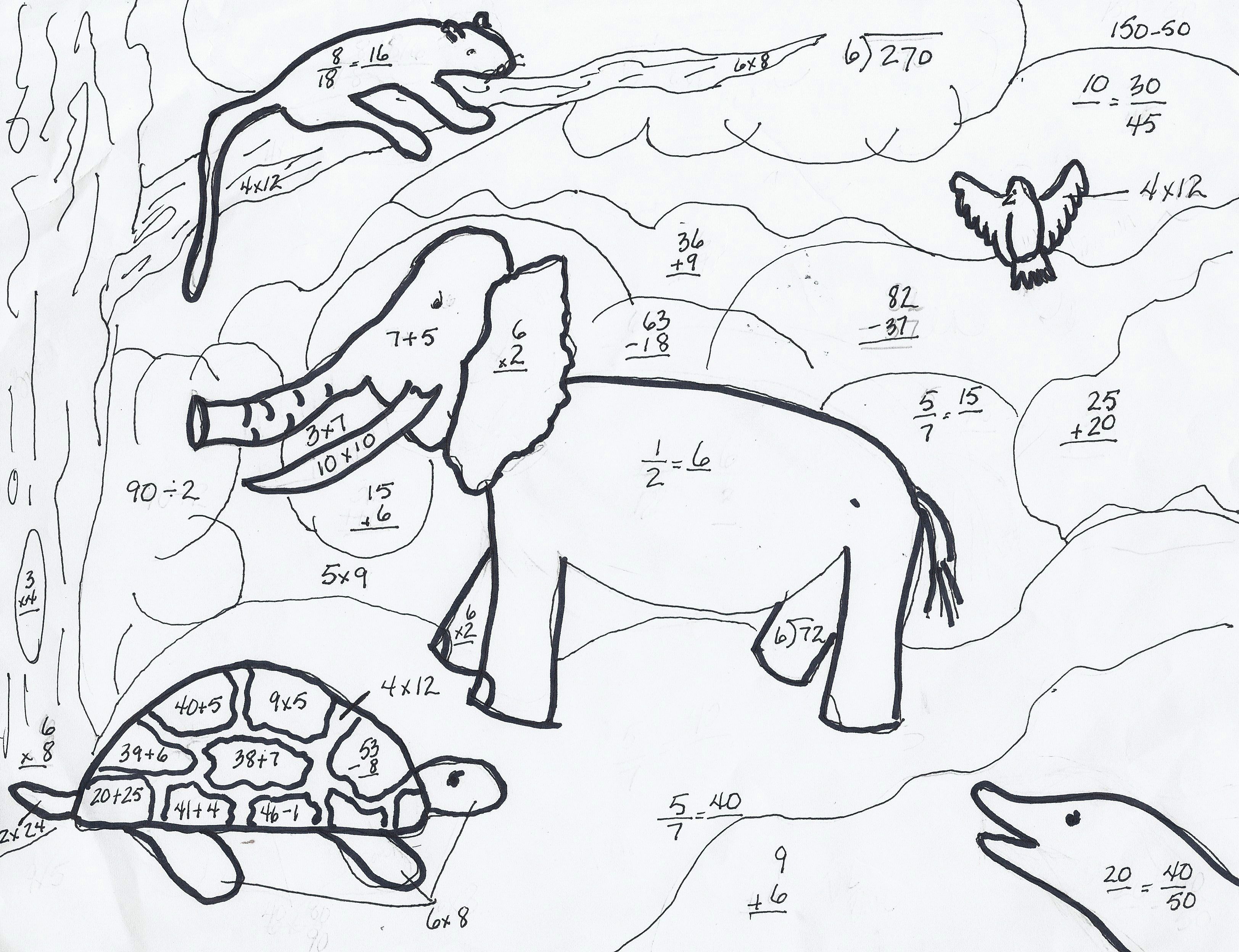 rounding worksheets rrec1 space free math coloring pages. math ...