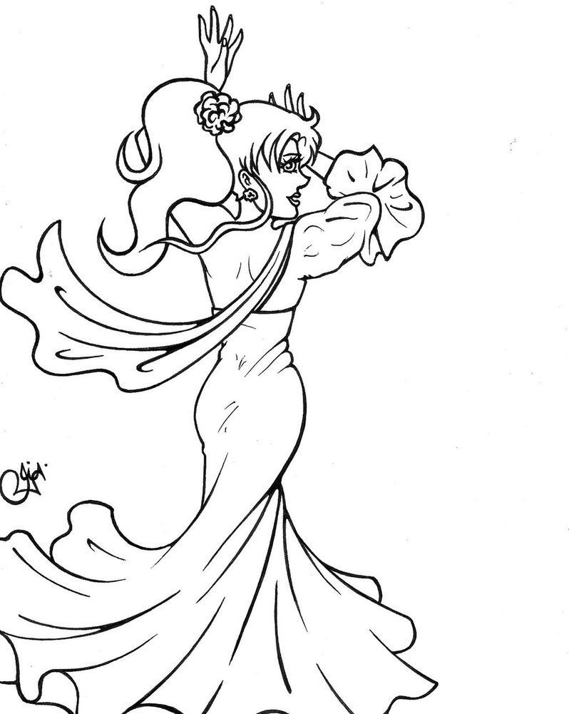 9 Pics of Flamenco Dancer Coloring Pages - Flamenco Coloring Pages ...