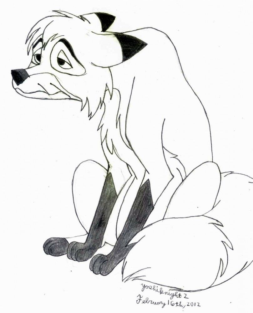 Fox And The Hound Coloring Pages - HiColoringPages