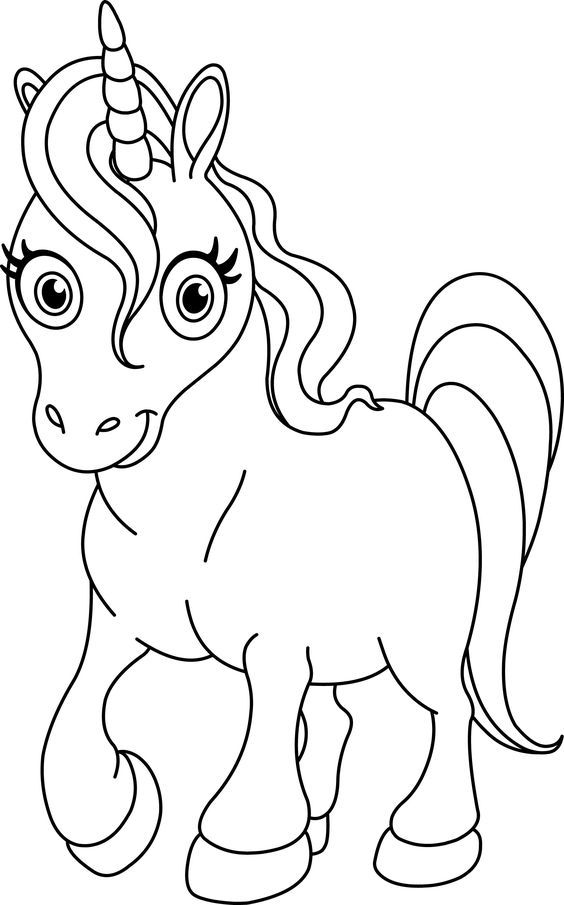 Coloring Pages Unicorn | All Kinds Of Coloring | Rainbow unicorn ...
