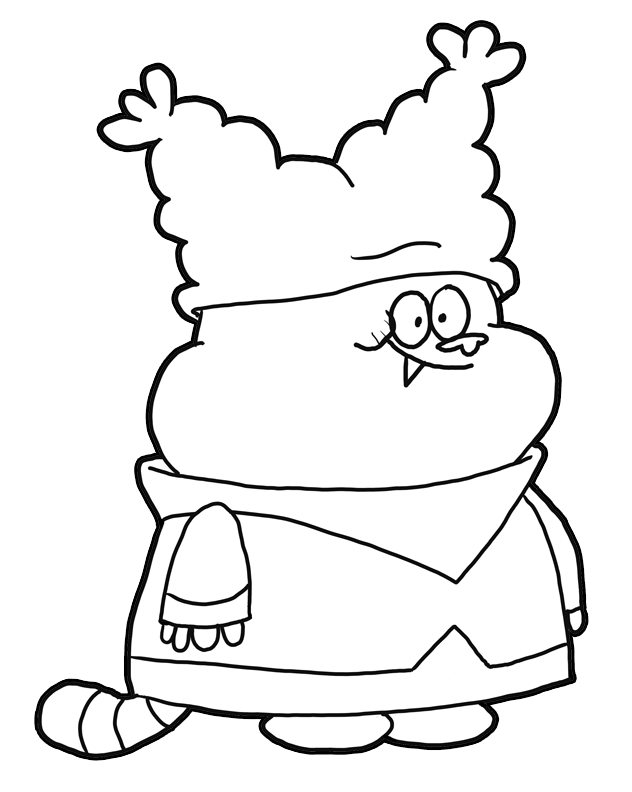 Chowder Coloring Pages To Print