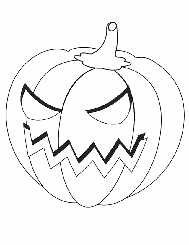 Jackolantern Coloring Pages - Coloring Home