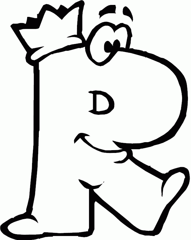 Letter R Coloring Pages - Coloring Home