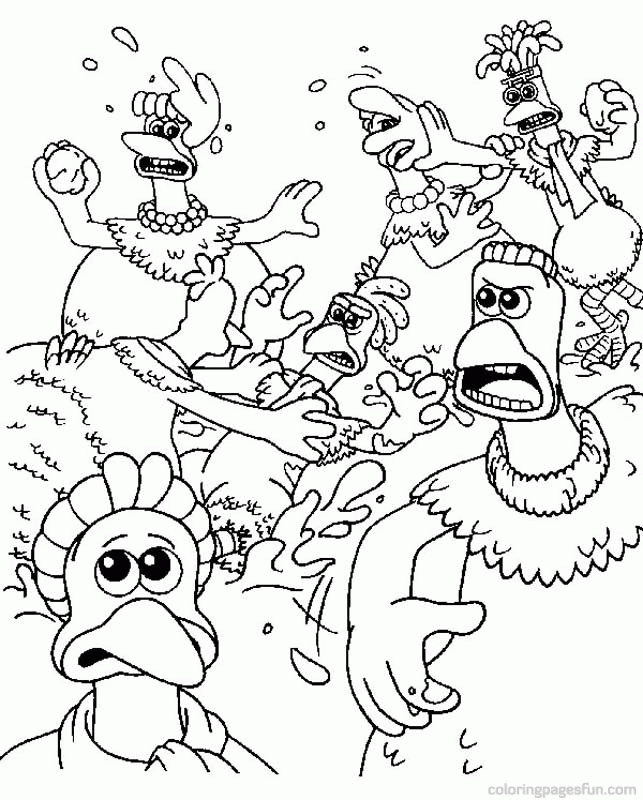 Chicken Run Coloring Pages 29 | Free Printable Coloring Pages 