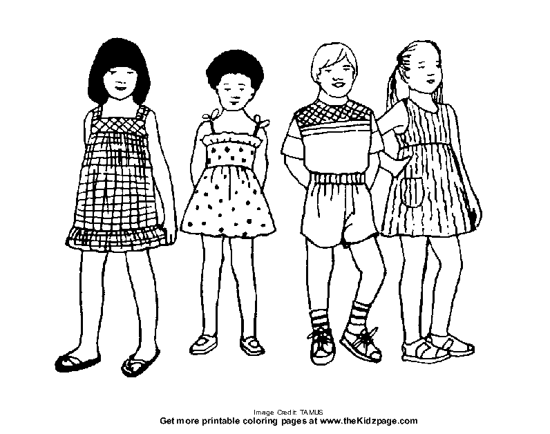 Coloring Pages Of People For Kids - Coloring Home