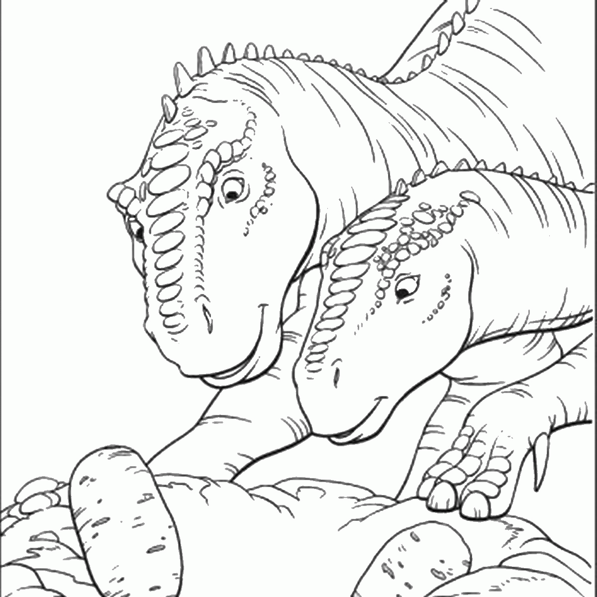Jurassic Park Coloring Page - Coloring Home