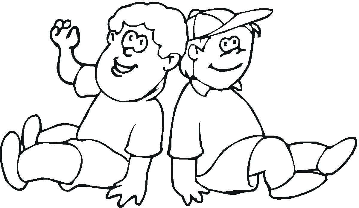 Happy Friendship Day Coloring Pages for Kindergarten - Get Quotes ...