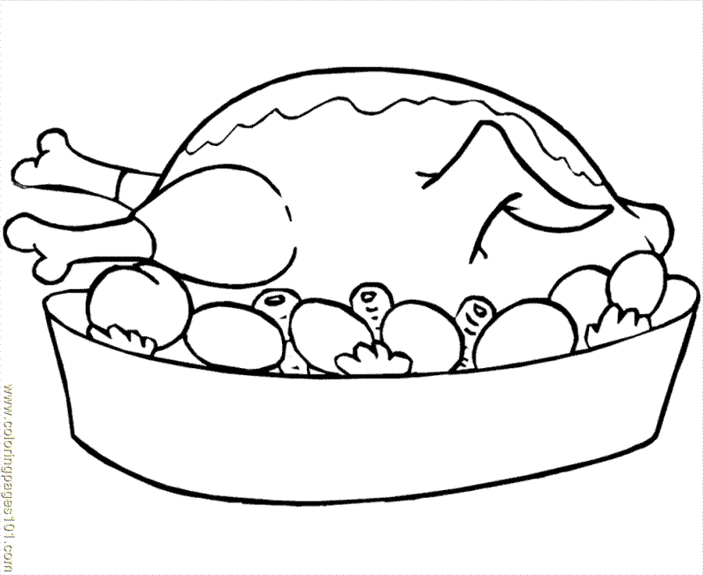 Fair Food Coloring Pages - High Quality Coloring Pages