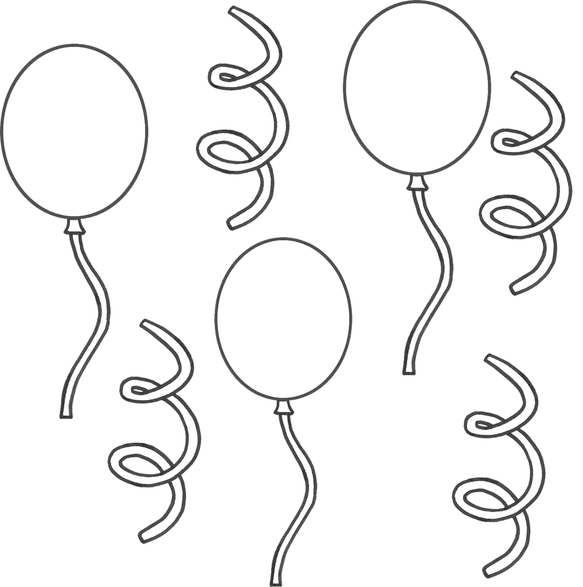 Up House Balloons Coloring Pages