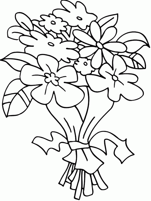 Tulip Coloring Pages | Free Printable Coloring Pages for Kids