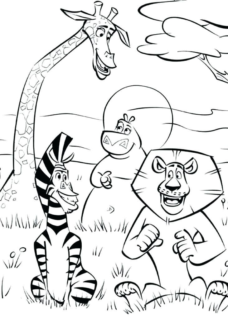 Savanna Animals Coloring Pages the Best ...pinterest.com