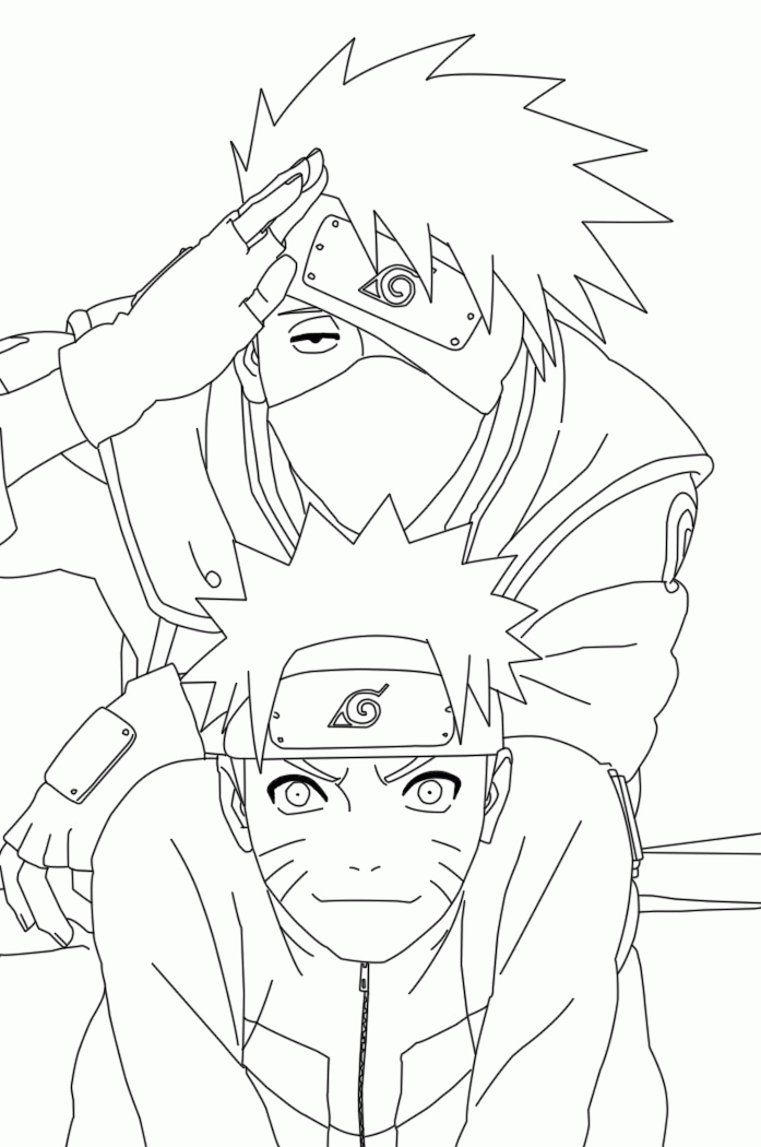 Printable Naruto Shippuden Coloring Pages - Coloring Home