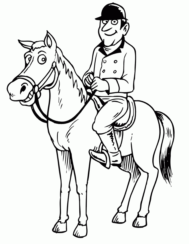 Printable Kentucky Derby Coloring Pages Printable World Holiday
