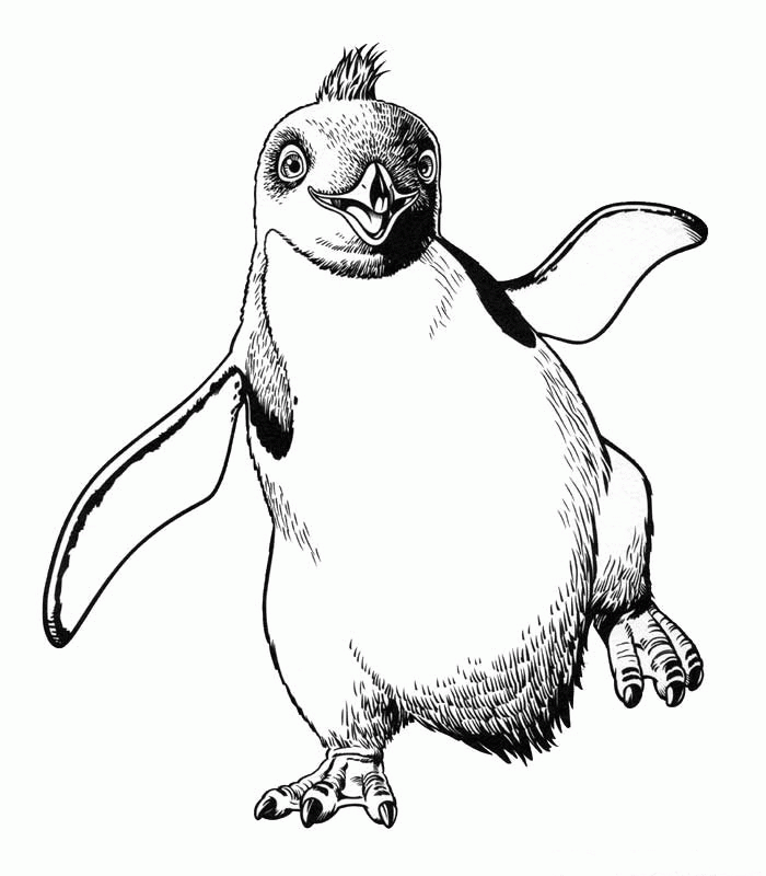 Happy Feet Coloring Pages | Coloring Pages
