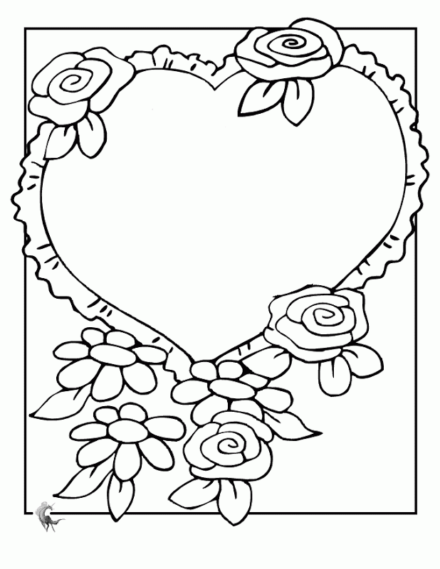 Coloring Pages Bouquet Of Flower Coloring Pages | Coloring Pages