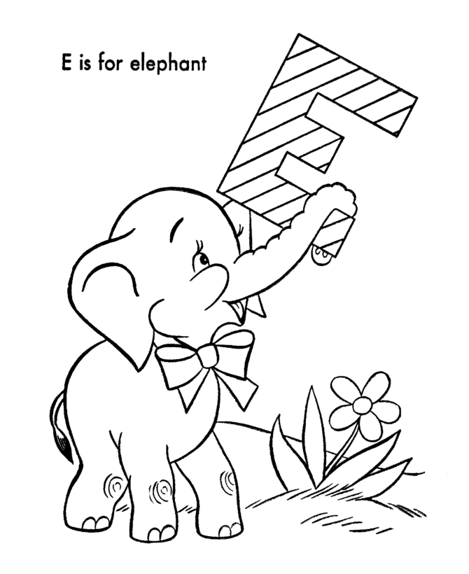 Printable Alphabet Coloring Pages - Coloring Home