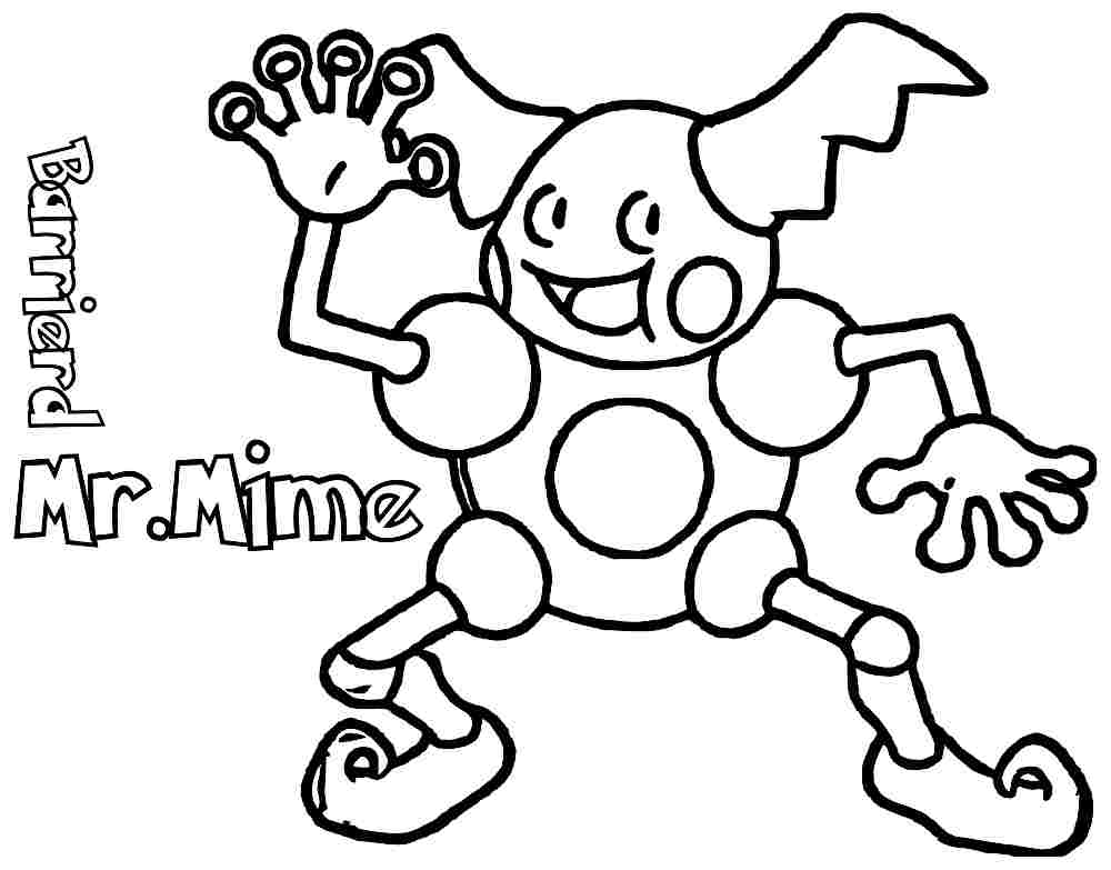 Cartoon Pokemon Colouring Pages Printable For Girls & Boys - #