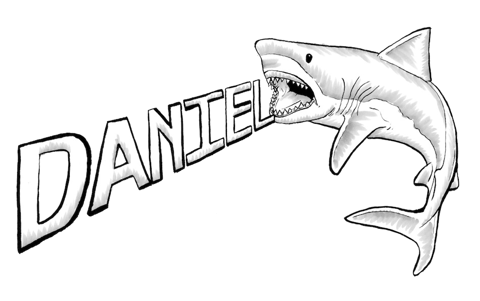 Great White Shark Drawing | Clipart Panda - Free Clipart Images