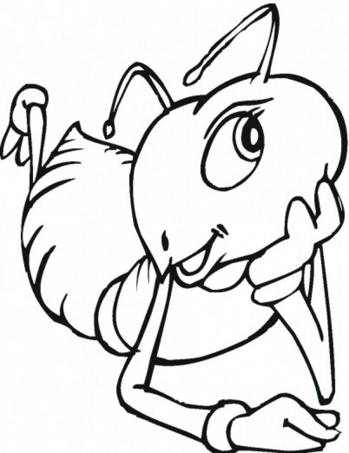 Go To The Ant Coloring Pages