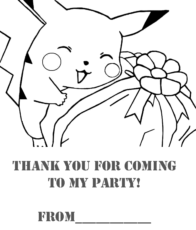 Thank You Coloring Pages For Kids - Coloring Home