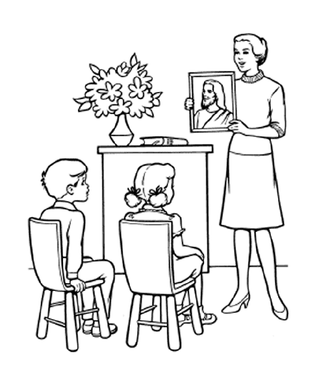 Teacher Coloring Pages - Coloring Home