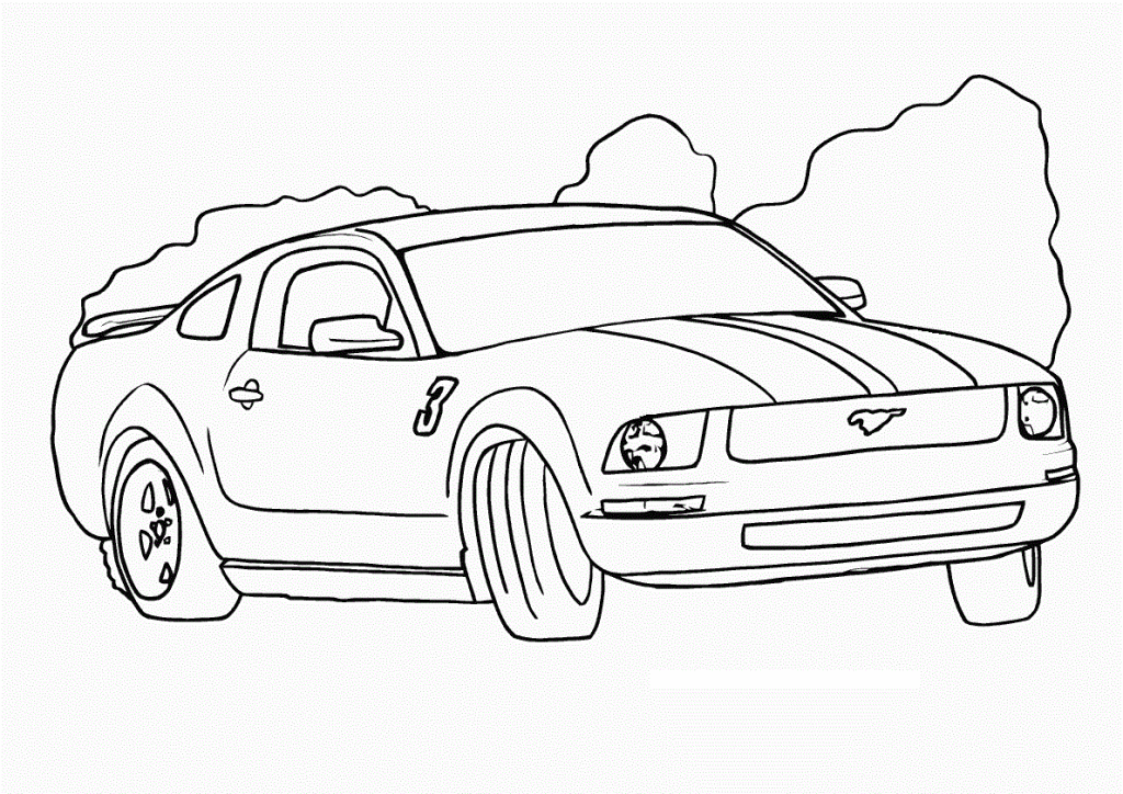 Free Printable Race Car Coloring Pages - Coloring Home