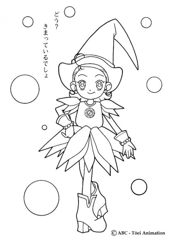 MAGICAL DOREMI coloring pages - Magical Doremi fairy