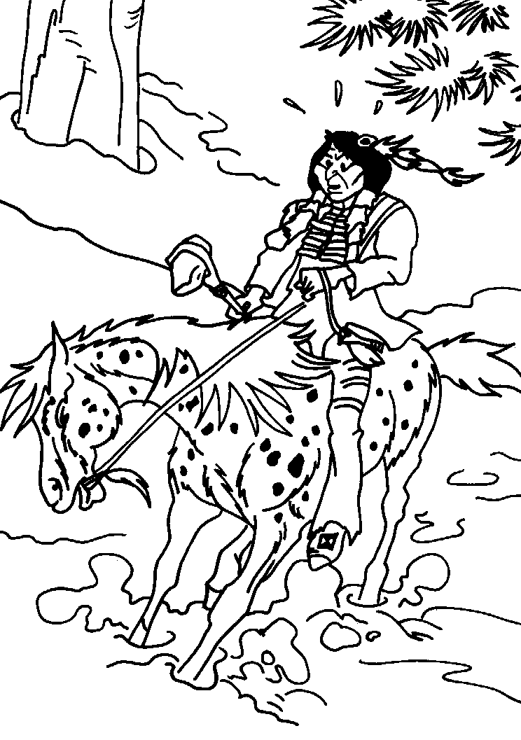Yakari Coloring Pages Â» Coloring Pages Kids