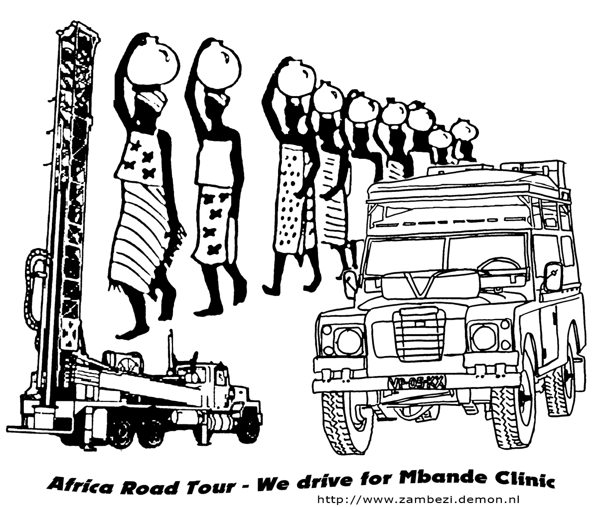 Going back where we started. An African Road Trip 2005...