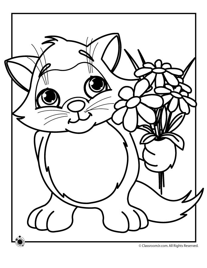 397 Simple Spring Toddler Coloring Pages with disney character
