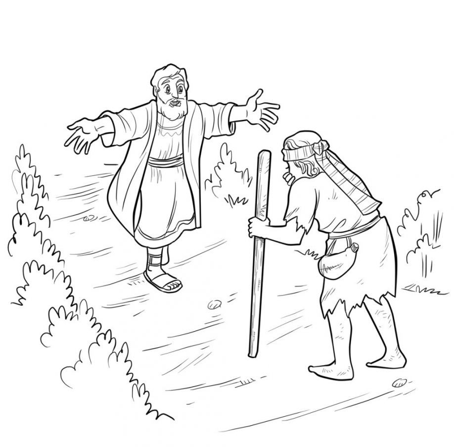 Prodigal Son Coloring Page Printable Prodigal Son Coloring Pages ...