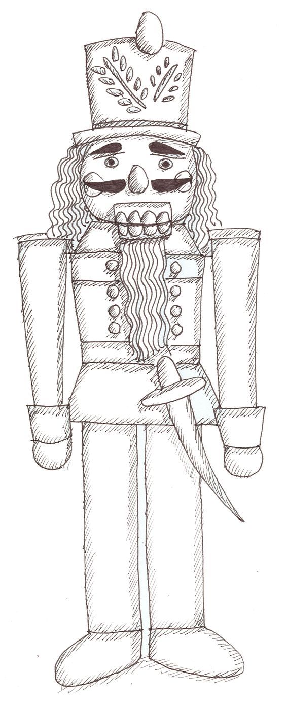 Nutcracker Coloring Sheets | The Nutcracker! ! Color it in and put ...
