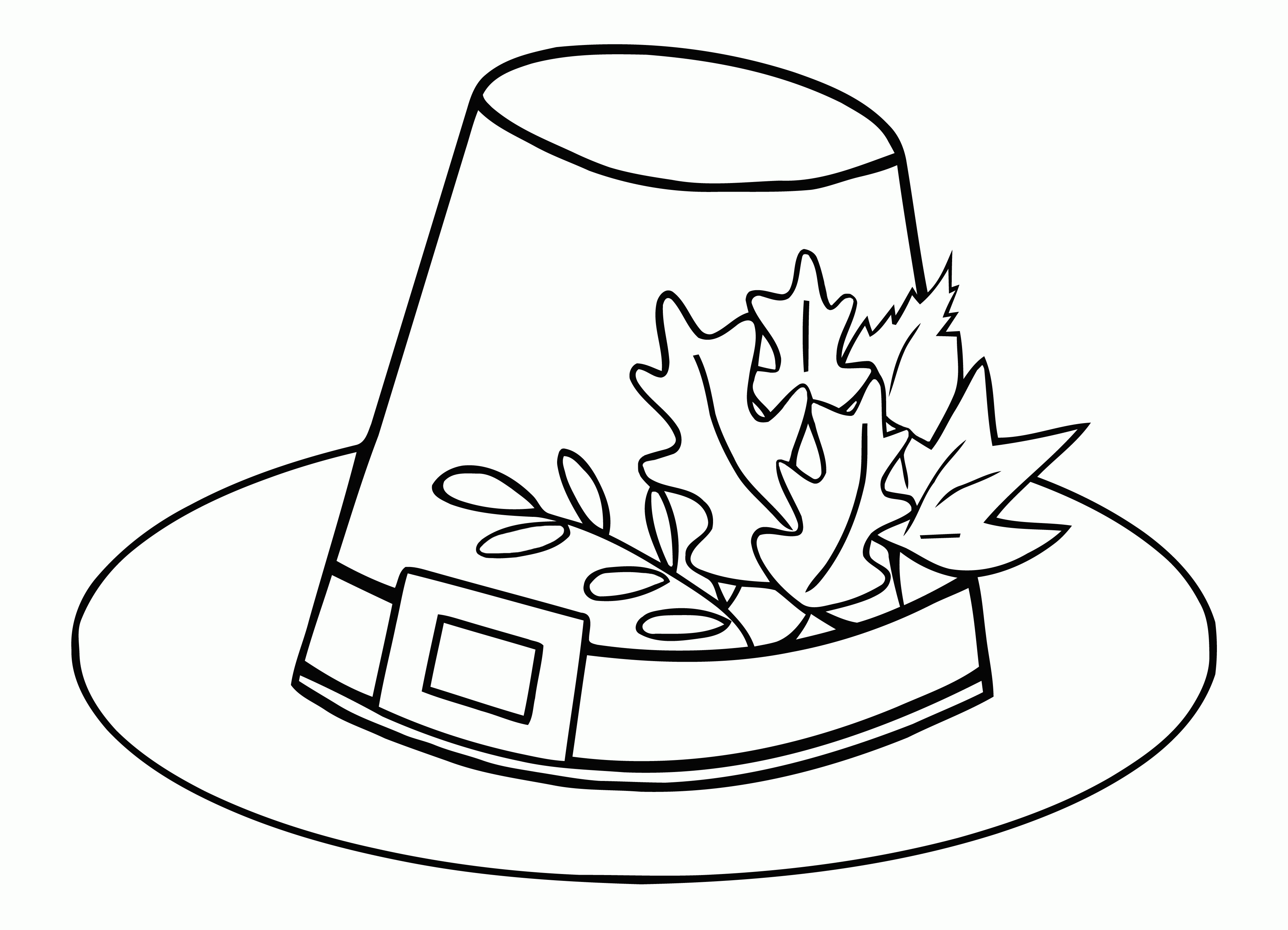 Top Hat Outline - Cliparts.co