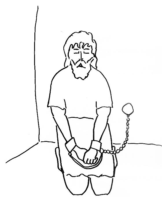 Paul In Prison Coloring Page Coloring Home