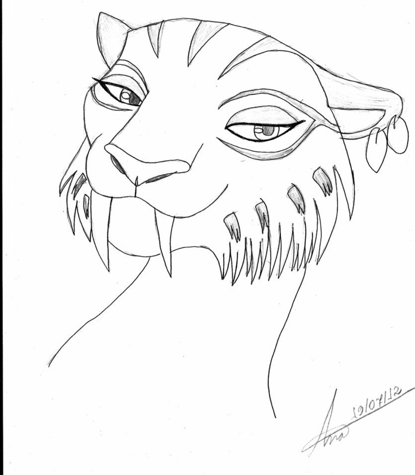 ice age continental drift shira coloring pages - photo #5