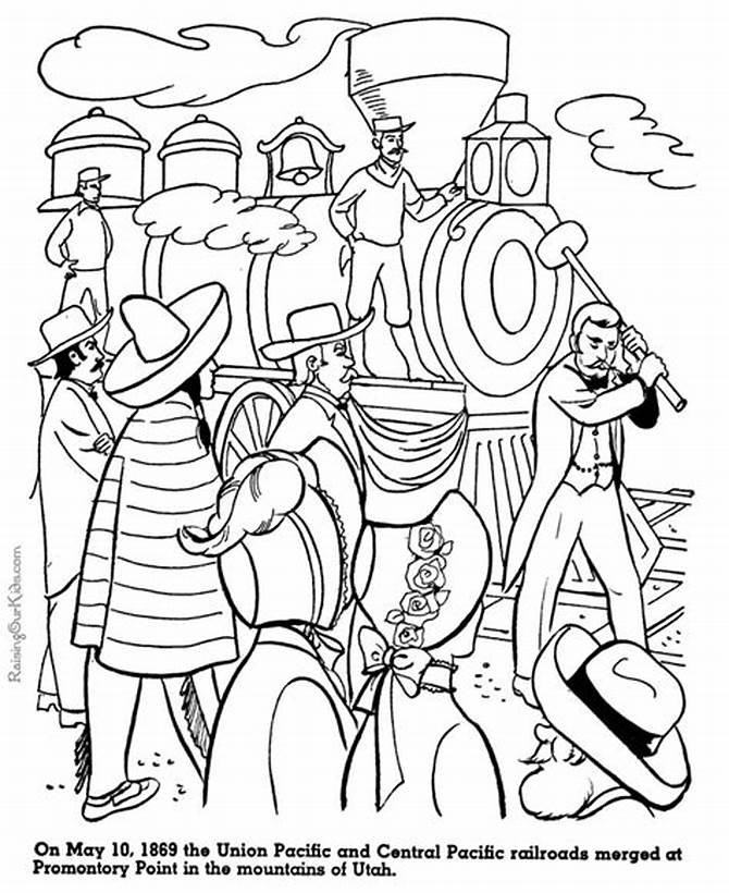 Beautiful Photography Of America Coloring Page