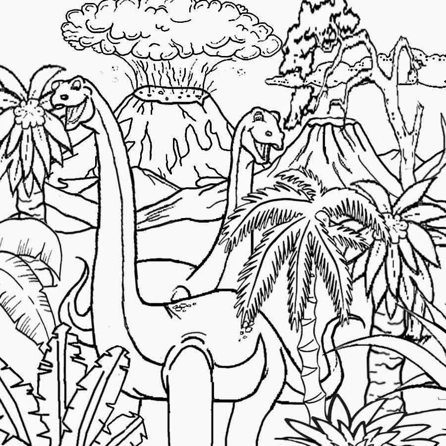 Free Volcano Coloring Pages For Kids. Best Volcano Coloring Pages
