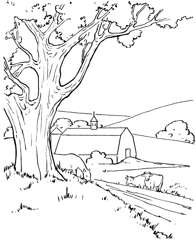 Country Coloring Pages Printable