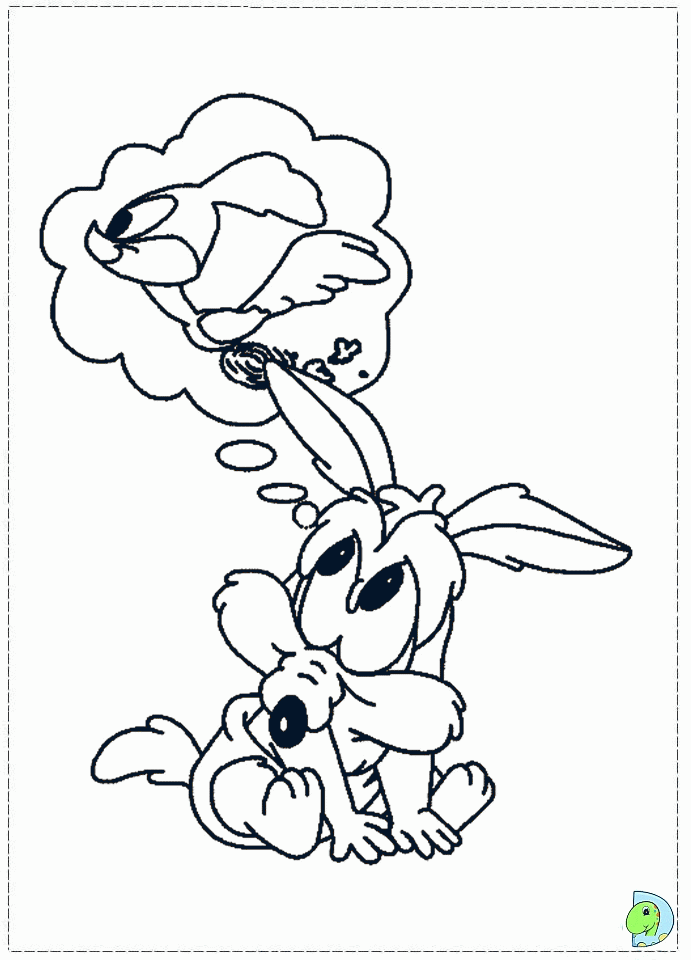 Wily Coyote Coloring Pages