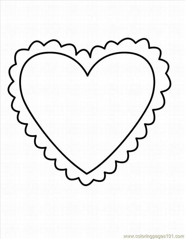 Coloring Pages Heart 19 Lrg (Other > Heart) - free printable 